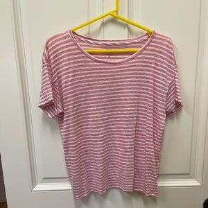 J crew Linen Tee shirt